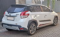 2017 Toyota Yaris TRD Sportivo Heykers (rear), Citraland, West Surabaya