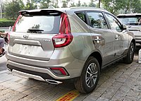 2018 Geely Yuanjing X6 (facelift), rear 8.7.18.jpg