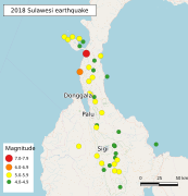 2018 Sulawesi earthquake map.svg
