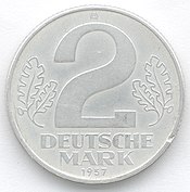 2 Deutsche Mark DDR Wertseite.JPG