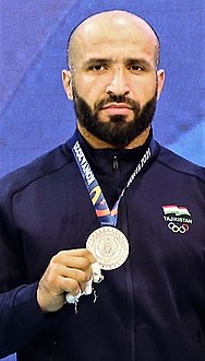 5. Islamic Solidarity Games 2021 Konya Men Judo 90kg Medal Ceremony 20220816 1 (cropped2).jpg