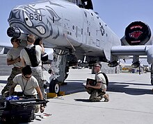 The USAF A-10 Warthog dates to the mid-1970s, the Wonder Warthog era. A-10 Thunderbolt II at Bagram Airfield Afghanistan on April 6 2012.jpg