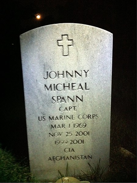 File:ANCExplorer Johnny Micheal Spann grave.jpg