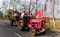 * Nomination: A group of people traveling to attend an election meeting on a tractor --Saiphani02 05:29, 19 September 2024 (UTC) * * Review needed