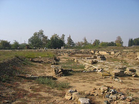 Remains of the ancient city of Abdera.