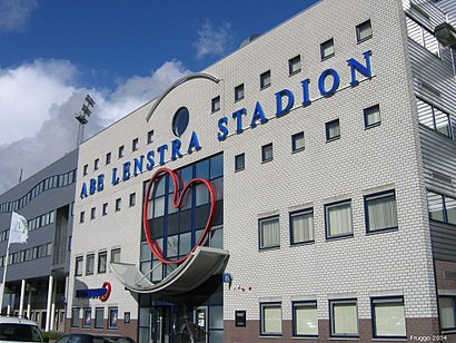 How to get to Abe Lenstra Stadion with public transit - About the place