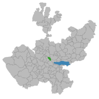 Localizarea municipiului în Jalisco