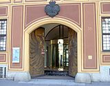 De Adlertor, tegenwoordig de ingang van de Fürst Fugger Privatbank