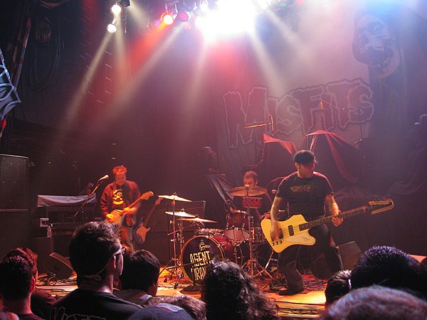 Agent Orange performing at the San Diego House of Blues in 2011