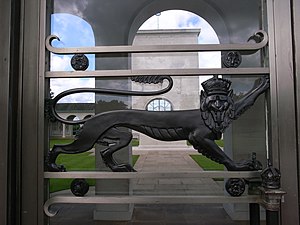 Air Forces Memorial door bronze detail