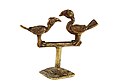 * Nomination Akan Gold Weight, Two birds on a perch with three steps pyramidal base --Ercé 19:41, 22 October 2016 (UTC) * Promotion Not as crisp as some of your other photos, but an interesting weight and good quality. -- Ikan Kekek 21:41, 22 October 2016 (UTC)