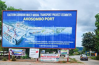 <span class="mw-page-title-main">Akosombo Port</span> Port in Ghana