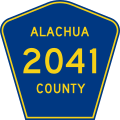 File:Alachua County Road 2041 FL.svg