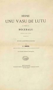 Миниатюра для Файл:Alexandru I. Odobescu - Despre unu vas de lutu cu numele lui Decebal - (descoperitu la Blain, în Francia) - notă arheologică.pdf