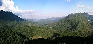 Blick vom Bergpass Abra Patricia nach Osten