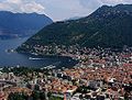 Como with its cathedral and San Fedele.