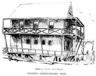 American Yacht Club House c. 1894