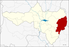 Amplasarea districtului în provincia Nakhon Sawan