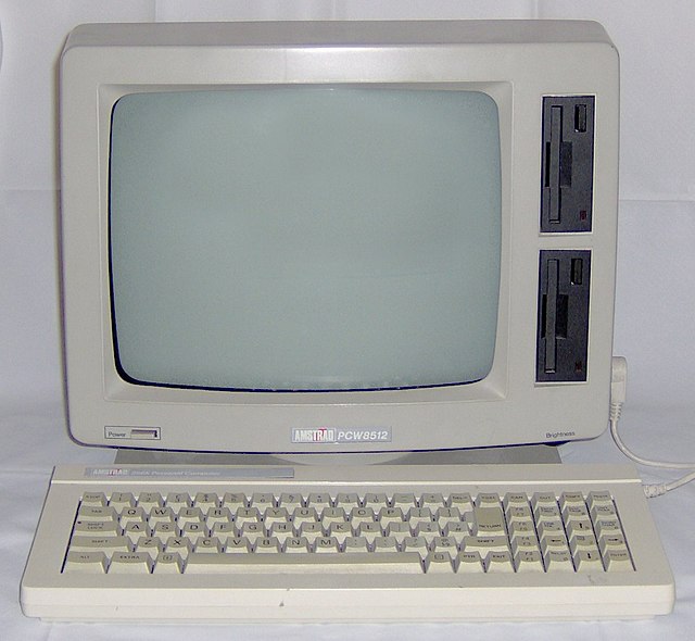 Amstrad PCW8512 word processor (1985)