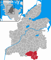 Amt Aukrug - Carte