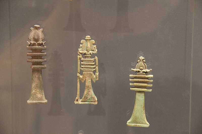 File:Ancient Egypt Djed Pillar Amulets (28308331612).jpg