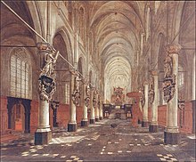 Anton Gunther Gheringh - Interior of the former Saint Walpurga church of Antwerp