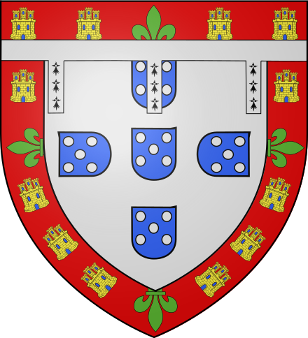 The Duke of Coimbra's arms.