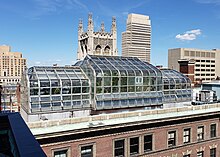 The Arthur Ross Greenhouse on the roof of Milbank Hall, 2020 ArthurRossGreenhouse1.jpg