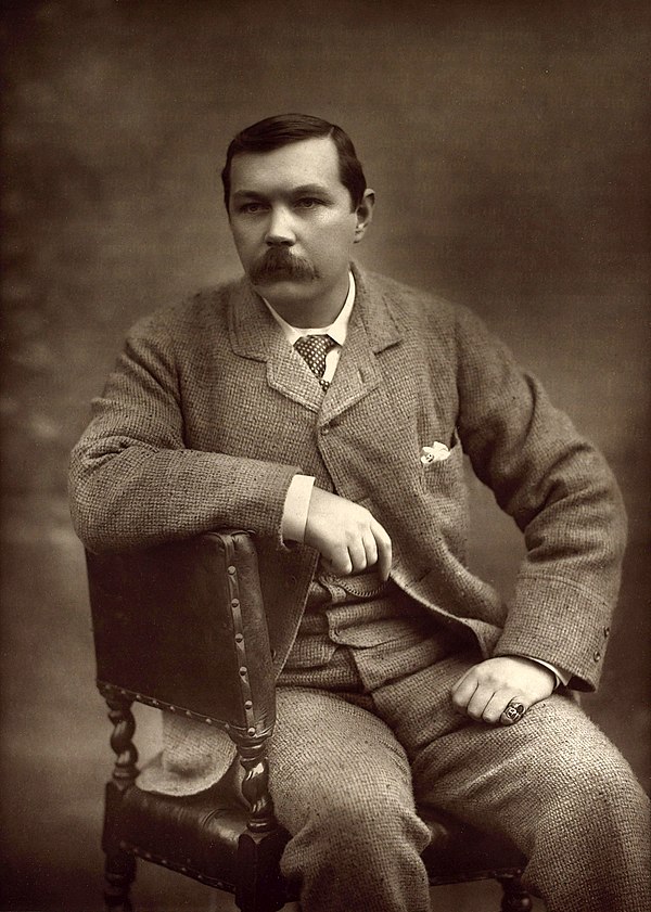 Portrait of Doyle by Herbert Rose Barraud, 1893