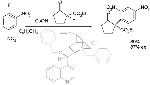 Asymetrická nukleofilní aromatická substituce