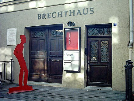 Bertolt Brecht's birthplace 2004
