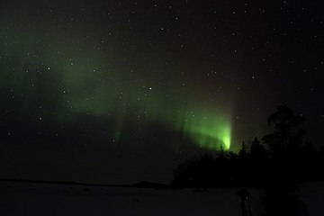 Aurora borealis (Inarijärvi)