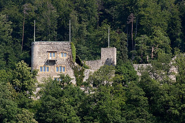 Schlossberg Castle above La Neuveville