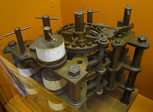 1822: Babbage's Difference engine.