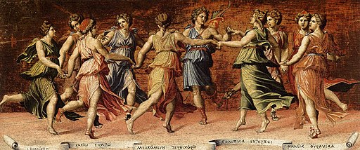 Baldassarre Peruzzi - Apollo and the Muses - WGA17365