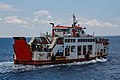 * Nomination Banyuwangi. Java, Indonesia: The ferry "KMP Trima Jaya 9" in the Bali Strait between Banyuwangi and Gilimanuk --Cccefalon 00:23, 9 January 2016 (UTC) * Promotion  Support Good quality.--Agnes Monkelbaan 06:06, 9 January 2016 (UTC)