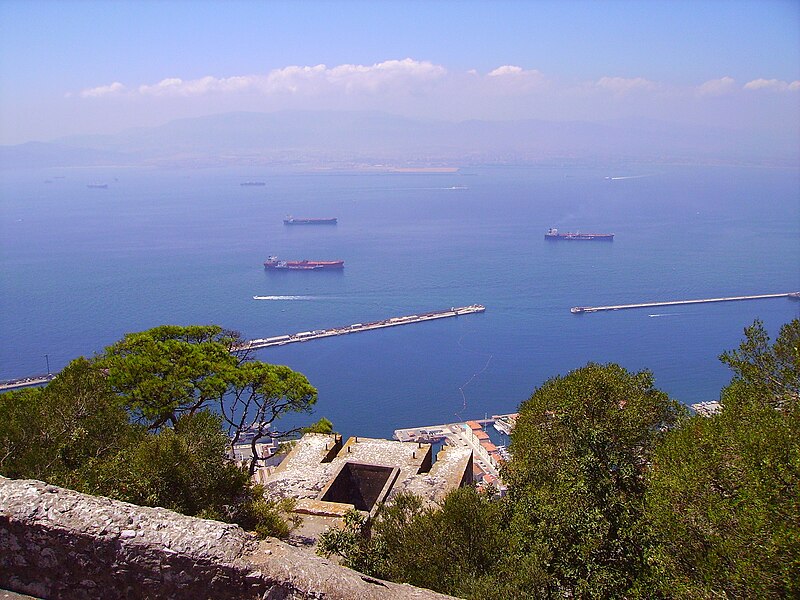 File:Bay of Gibraltar from The Rock 2.JPG