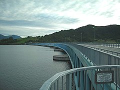Bergsöysundbrücke (Pontonbrücke)