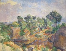 Bibémus by Paul Cézanne, c. 1894-95.JPG