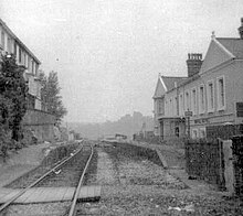 Bideford railway station in June 1969 Bideford.jpg