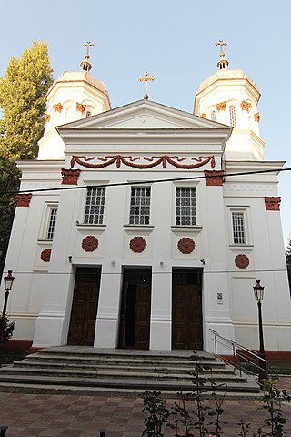 <span class="mw-page-title-main">Old St. George Church</span> Orthodox church in Bucharest, Romania