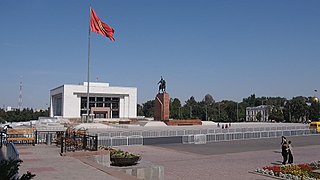 <span class="mw-page-title-main">Ala-Too Square</span> Central square in Bishkek, Kyrgyzstan