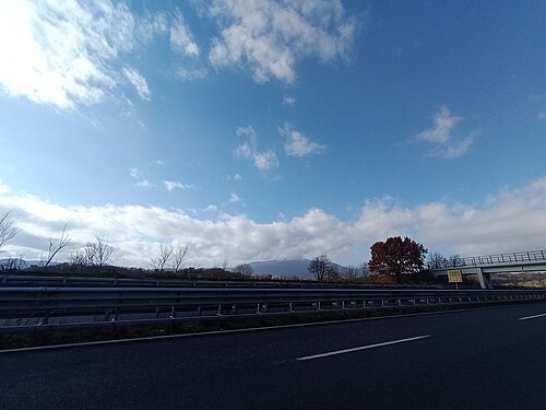 Blue sky in Città della Pieve