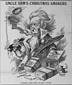 Bob Satterfield cartoon about Uncle Sam's 1903 Christmas presents.jpg