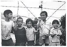 Vietnamesische Bootsflüchtlinge, die ursprüngliche Aufgabe von ZOA