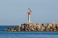 * Nomination Breakwater light, Port Leucate, Leucate, Département Aude, France --Llez 06:01, 9 December 2019 (UTC) * Promotion  Support Good quality.--Famberhorst 06:45, 9 December 2019 (UTC)