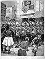 Parata tar-Royal Marines Brittaniċi fit-toroq ta’ Chania fi Kreta wara l-okkupazzjoni tal-gżira mill-potenzi l-kbar fir-rebbiegħa tal-1897