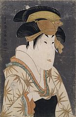 Segawa Kikunojo III as Oshizu, Wife of Tanabe Bunzo