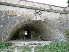 Quai de déchargement, ancien port souterrain (Hiers-Brouage).