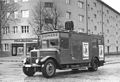 1932: Presidential elections, Nazi public address van at Berlin-Pankow